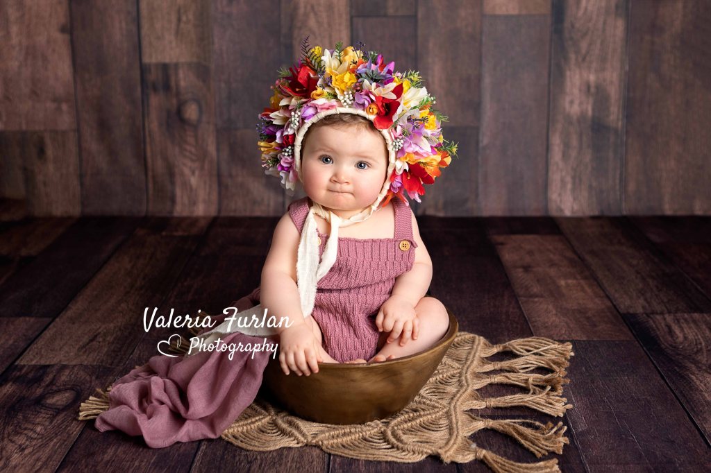 La séance bébé tient assis de Flore – Photographe de bébé à&nbsp;Strasbourg