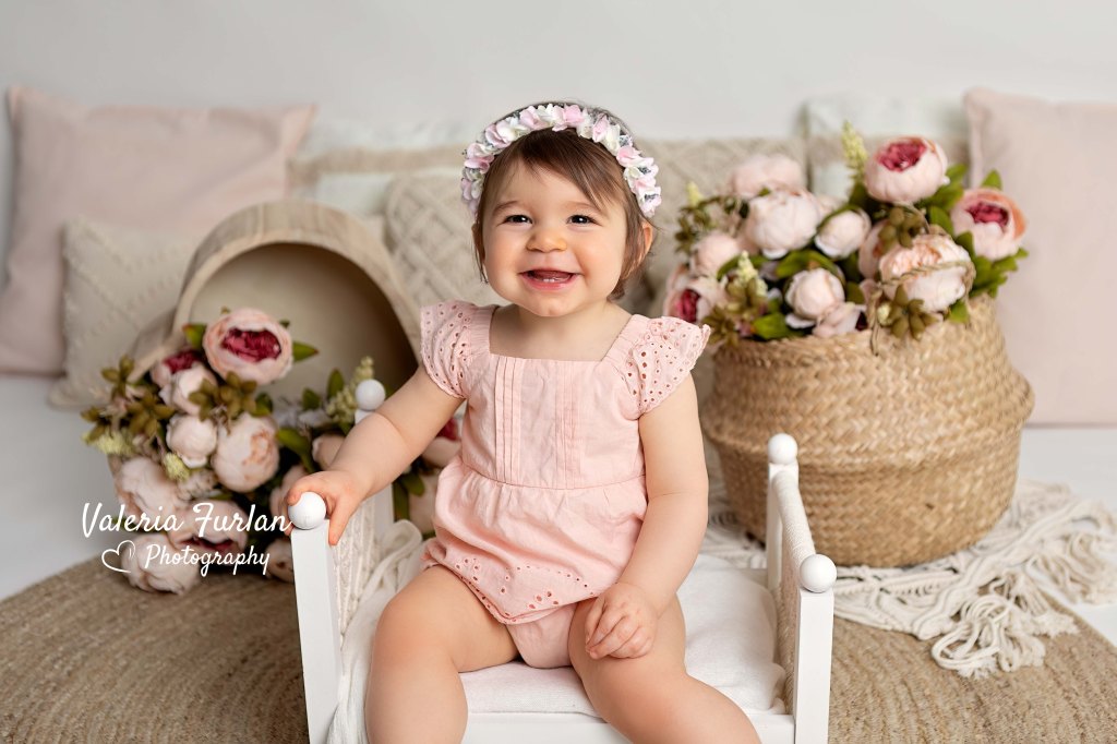 La séance premier anniversaire de Garance 🌼 Photographe de bébé à&nbsp;Strasbourg