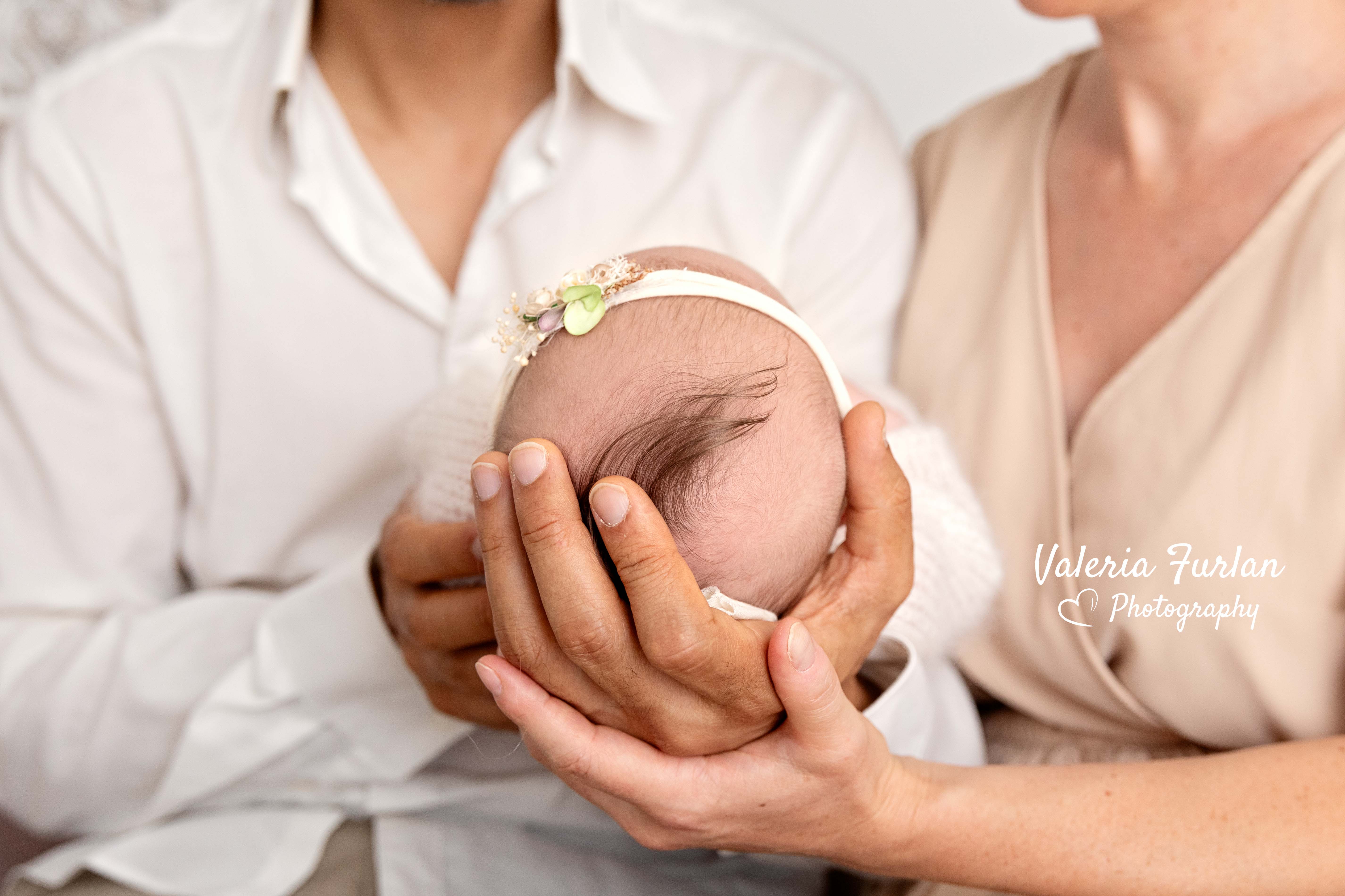 Séance photo de naissance lifestyle bébé