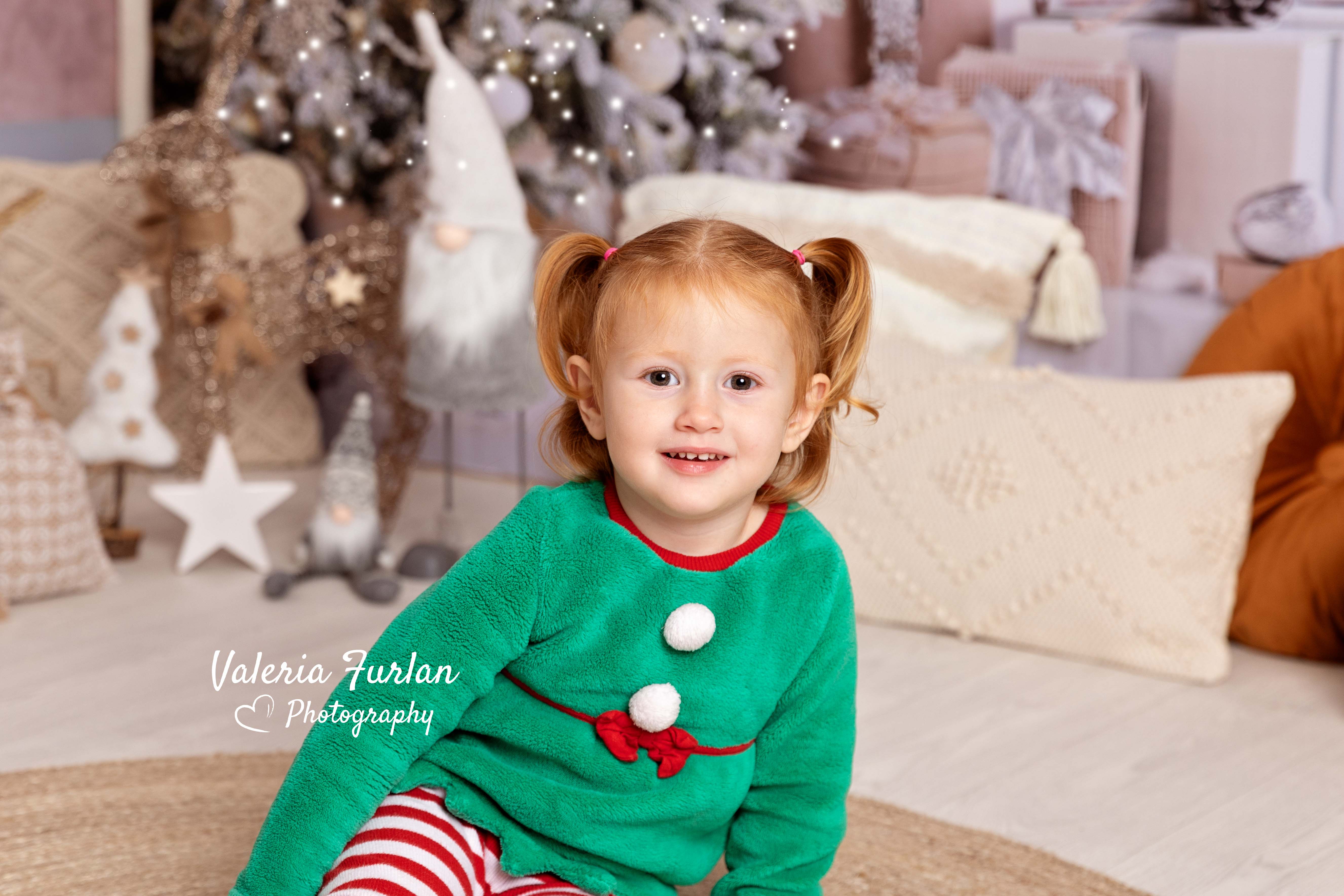 Séance photo de Noël en famille à Strasbourg
