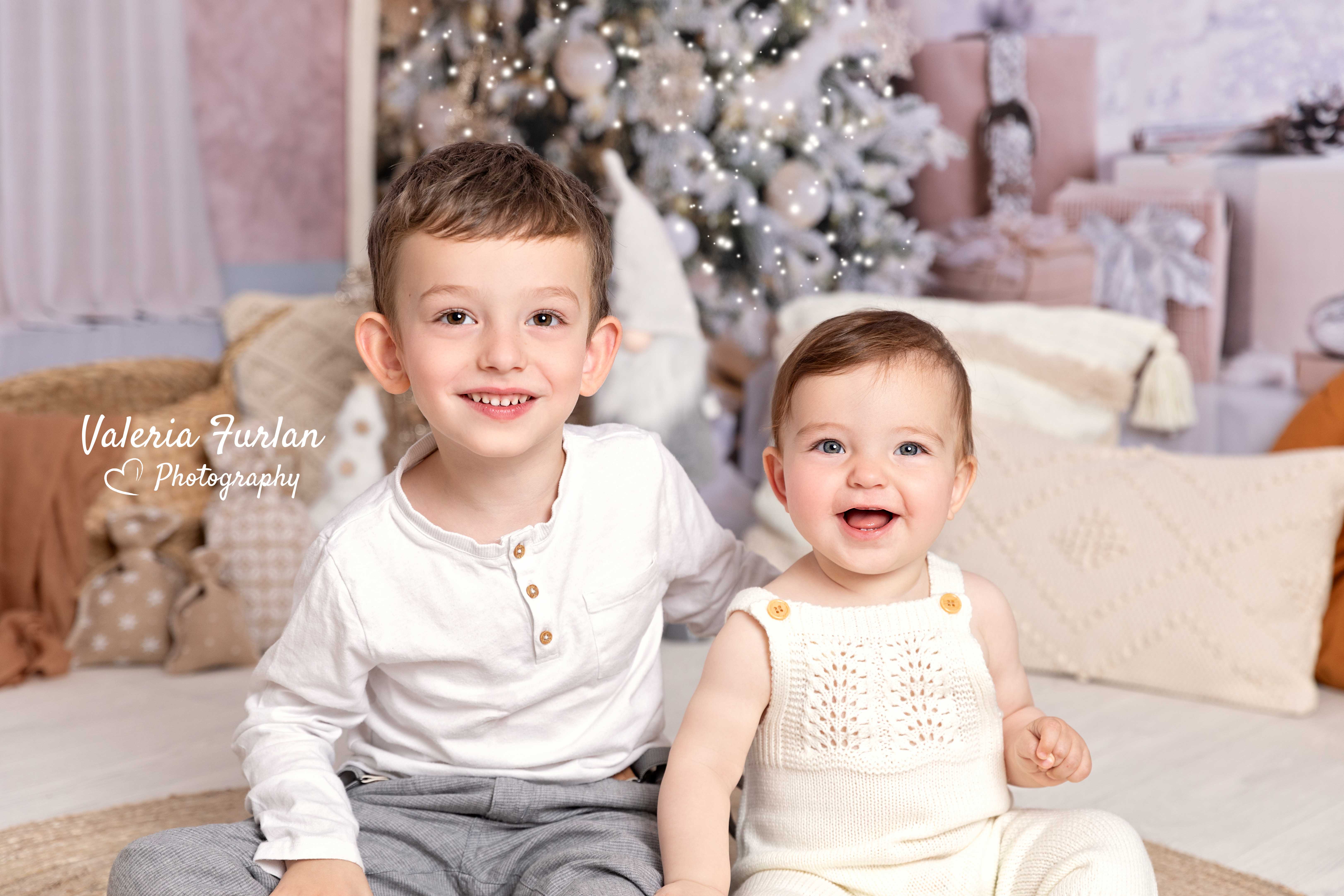 Séance photo de Noël en famille à Strasbourg