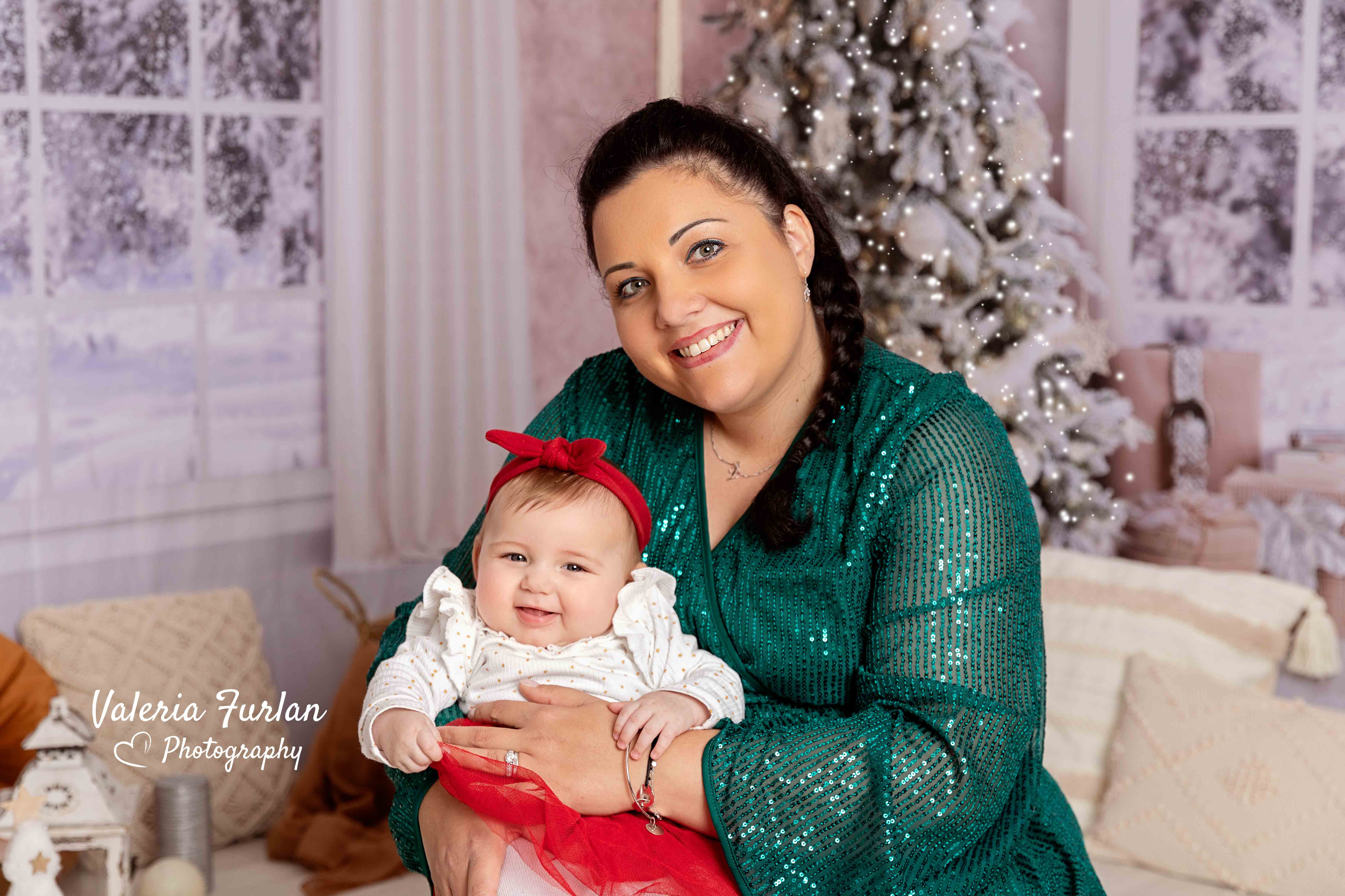 Séance photo de Noël en famille à Strasbourg