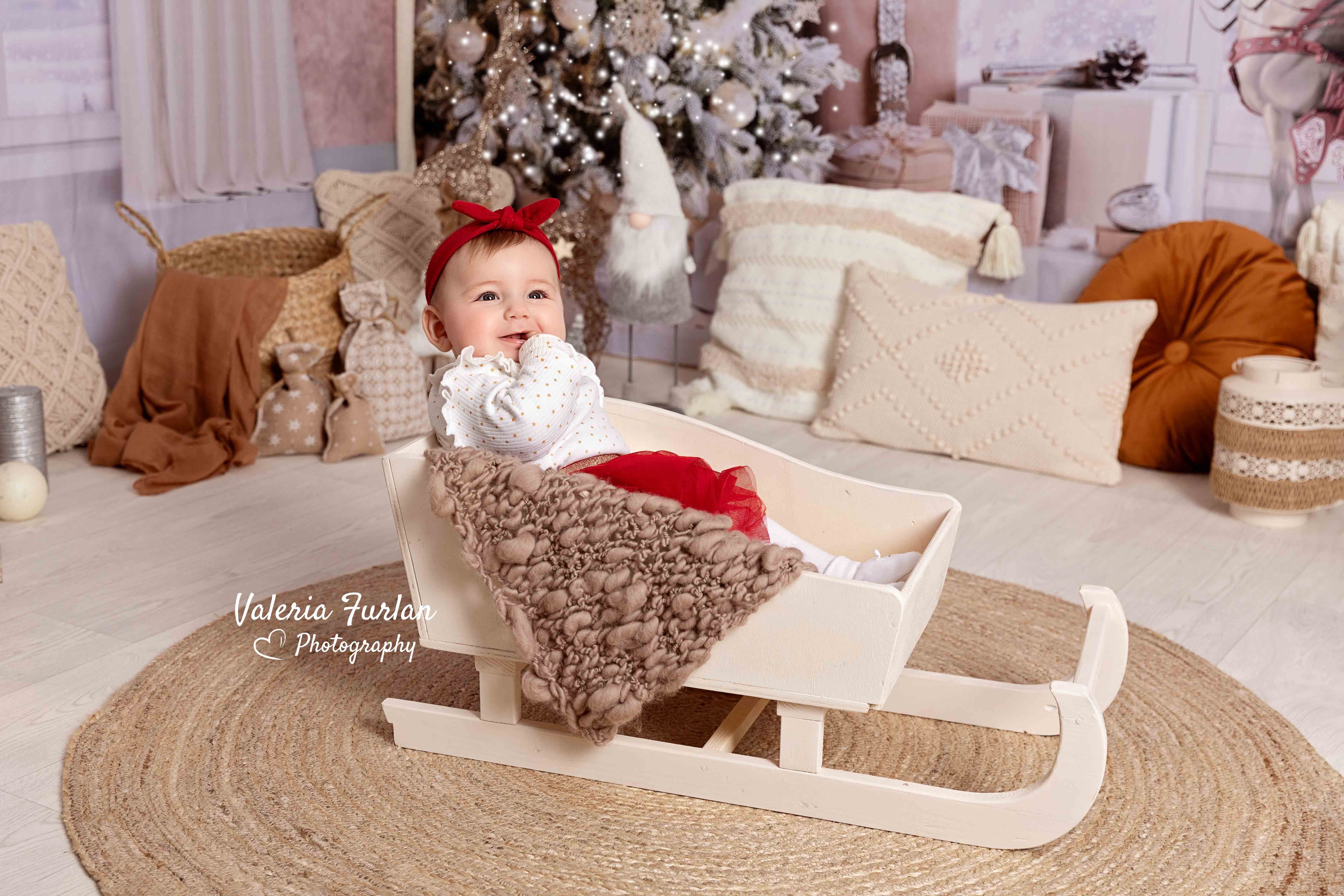 Séance photo de Noël en famille à Strasbourg