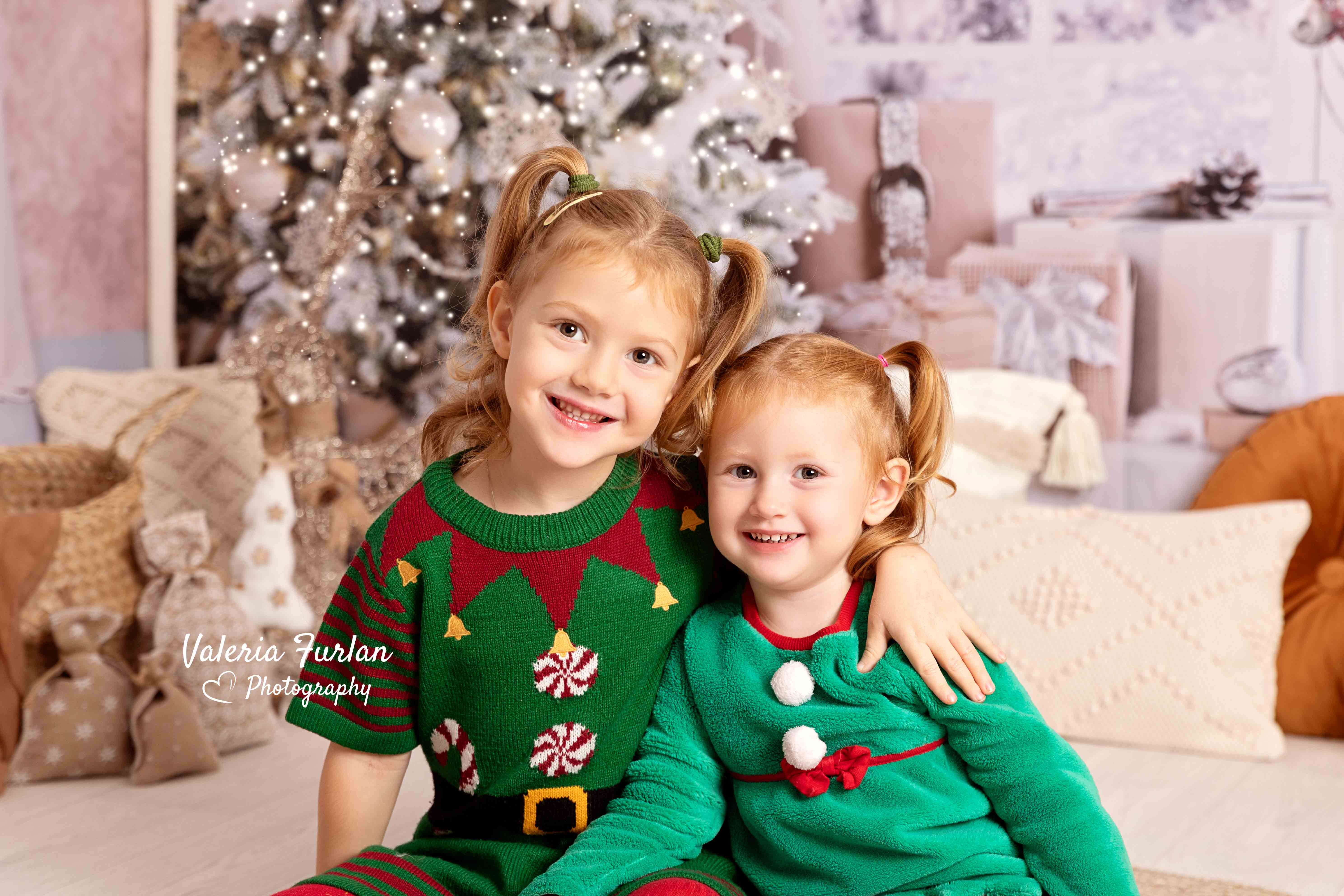 Séance photo de Noël en famille à Strasbourg
