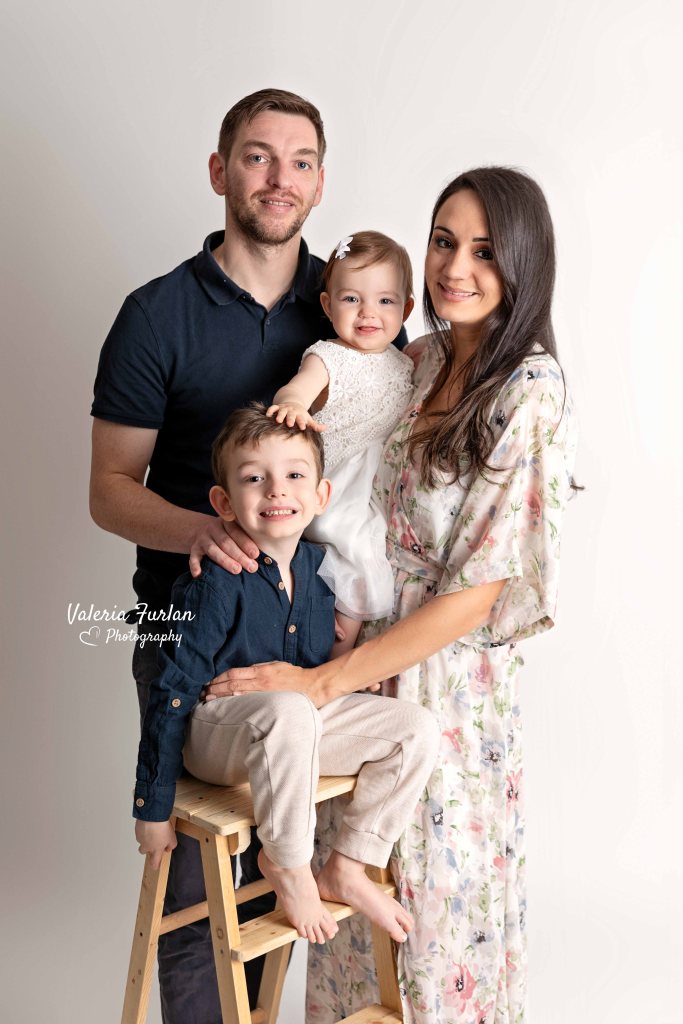 Séance photo bébé premier anniversaire 1 an en famille