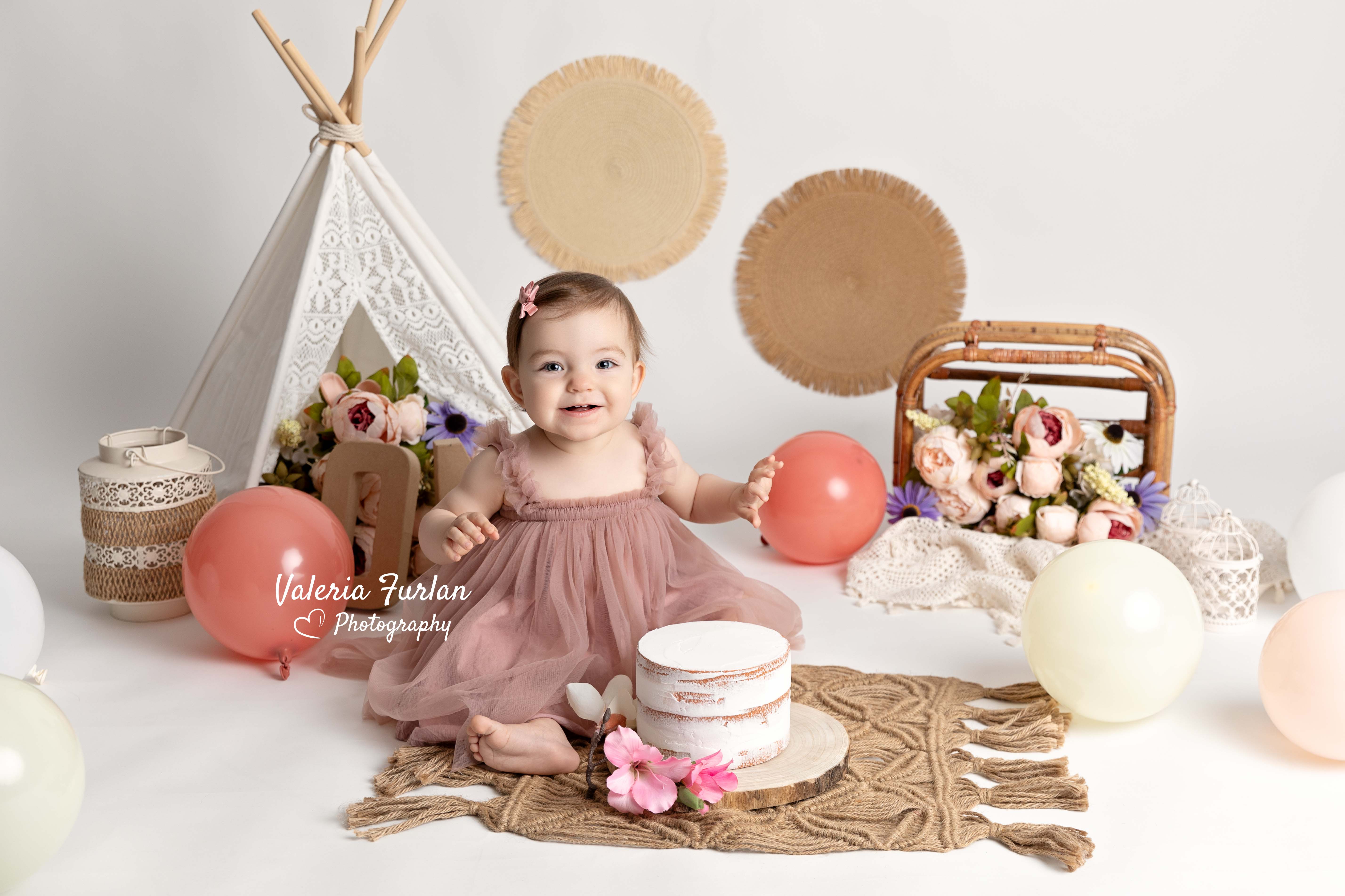 Séance photo bébé premier anniversaire 1 an