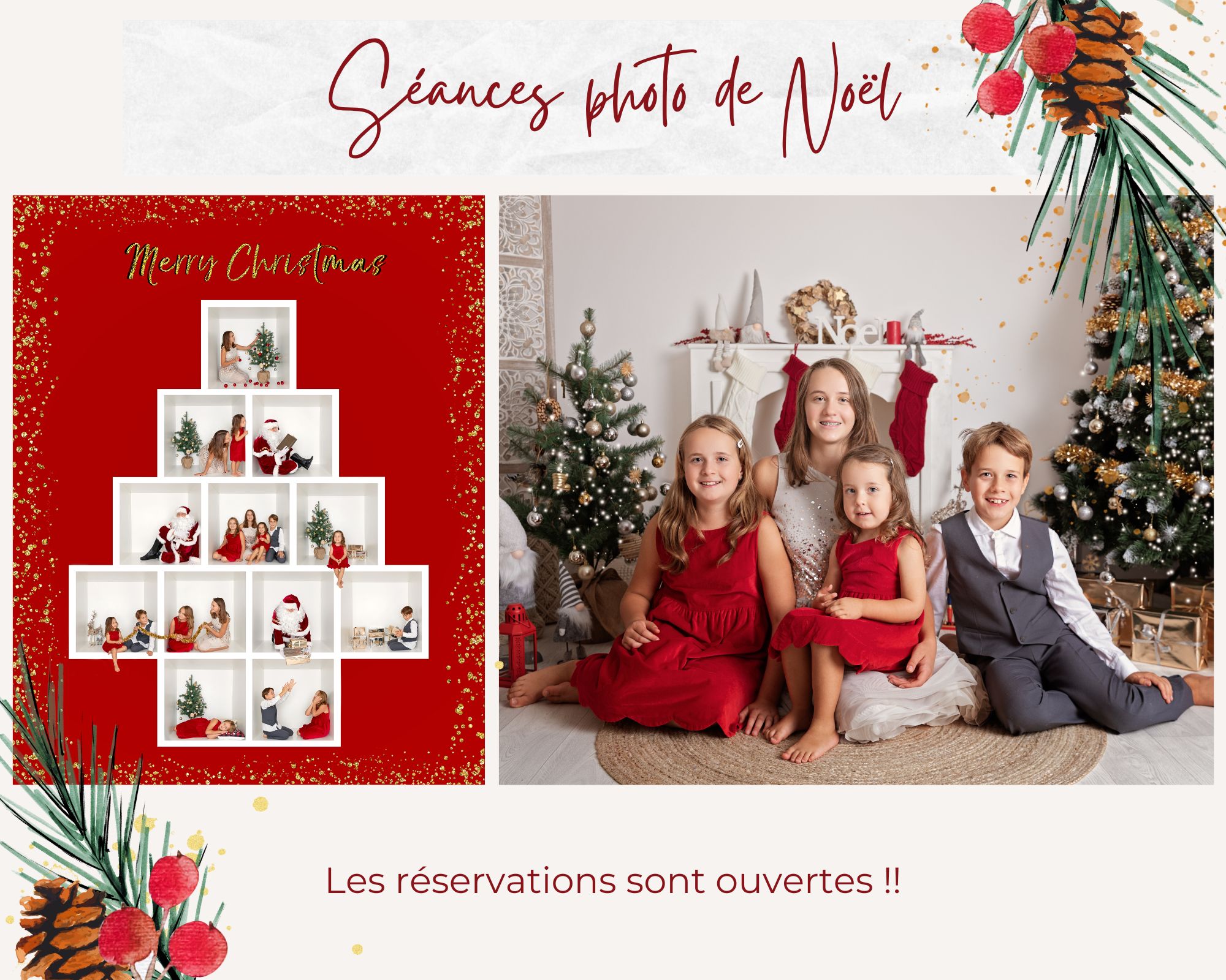 La magie de Noël chez Valeria Furlan Photography