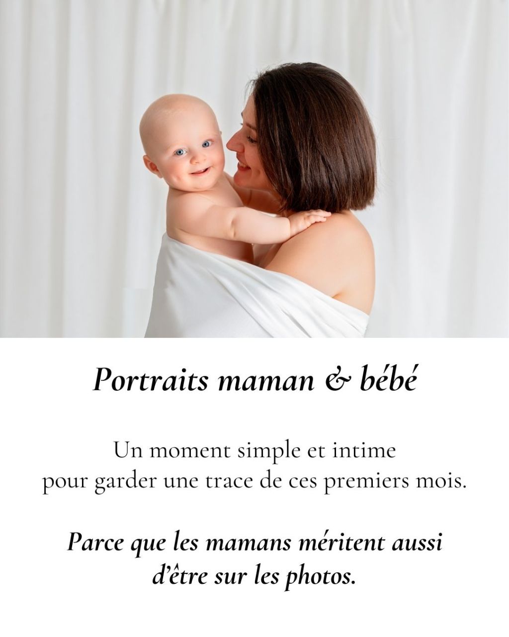 Séance photo maman et bébé à Strasbourg – Journée spéciale les 20 et 21&nbsp;mars